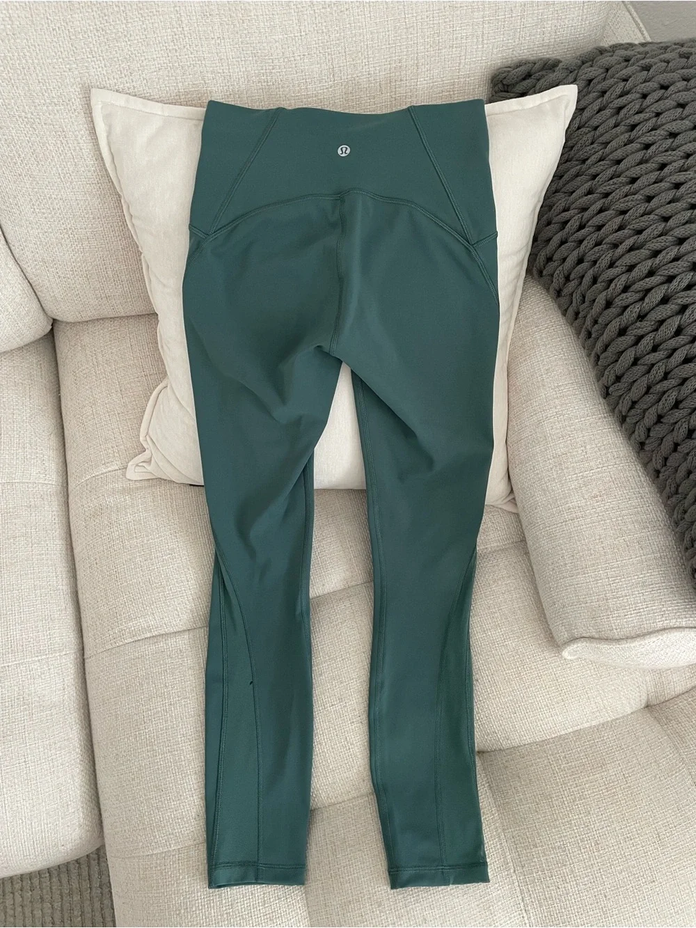 Lululemon Train Times Pant 25” Blue Charcoal